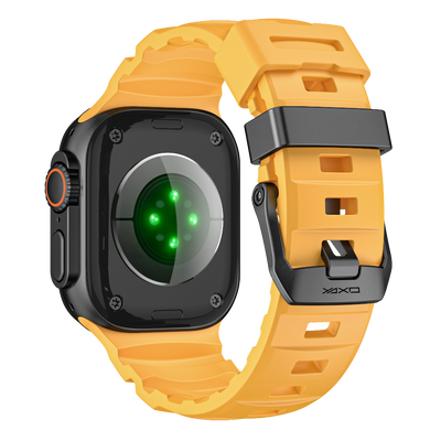 Pasek RUGGED EVO SPORT do Apple Watch 44/45/46/49 mm żółty
