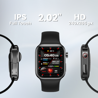 Smartwatch TAMPA Titanium Black