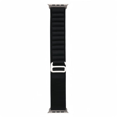 Pasek nylonowy do Apple Watch 44/45/49 mm czarny