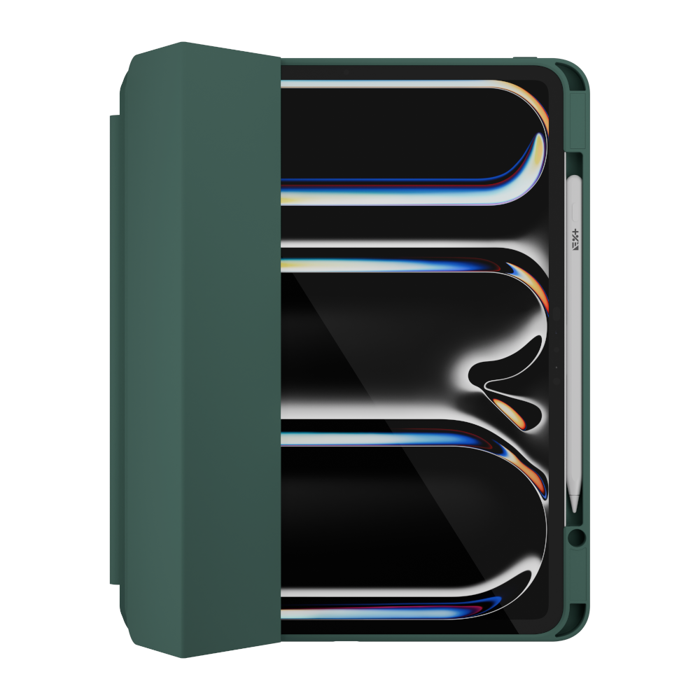 Etui ROLLERCASE do tabletu iPad Pro M4 13" zielone