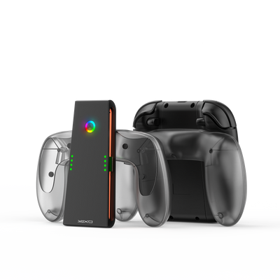 Uchwyt CHARGE GRIP SET do Joy-Con do Nintendo Switch 2 czarny