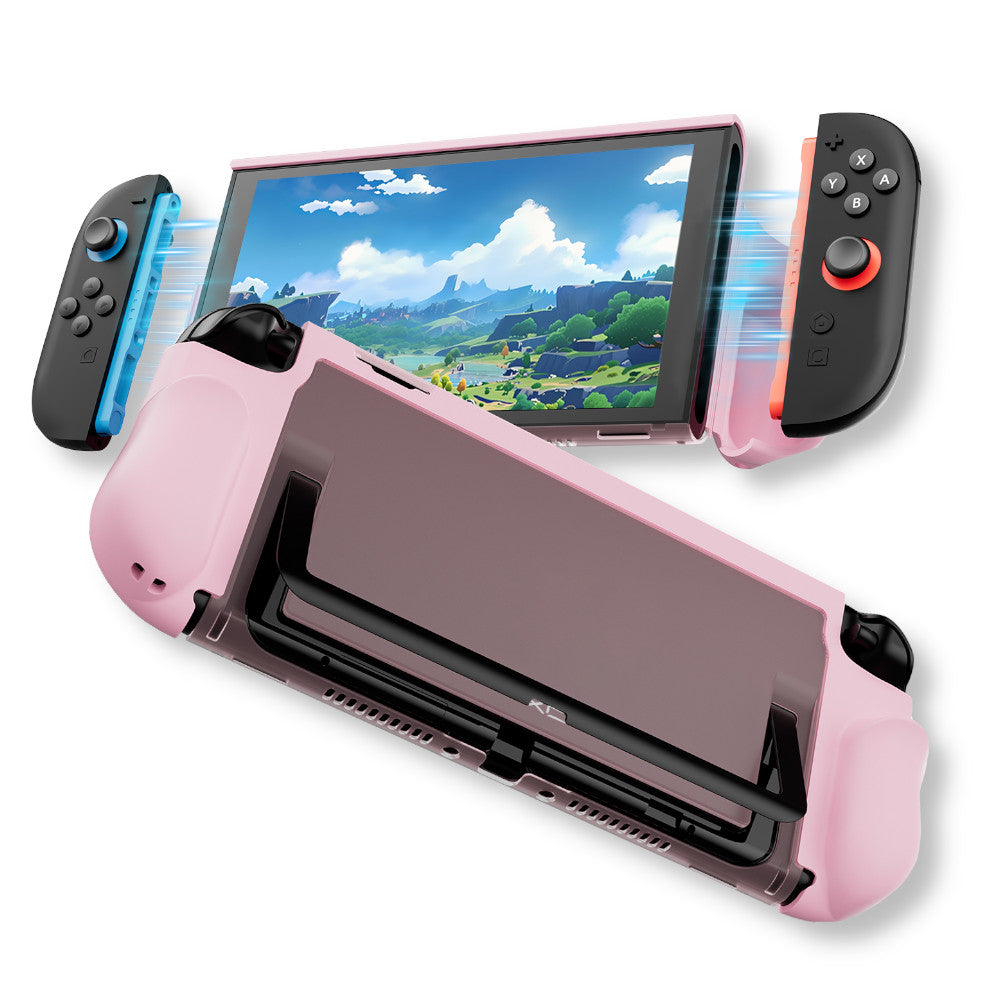 Etui BUZZARD do Nintendo Switch 2 różowe
