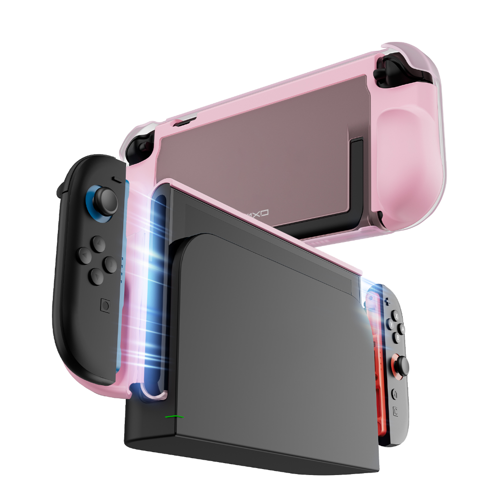 Etui BUZZARD do Nintendo Switch 2 różowe