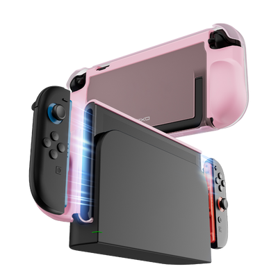 Etui BUZZARD do Nintendo Switch 2 różowe