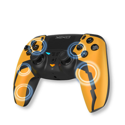 Kontroler bezprzewodowy HORNET FURY ELITE do PS4 i PC pomarańczowy