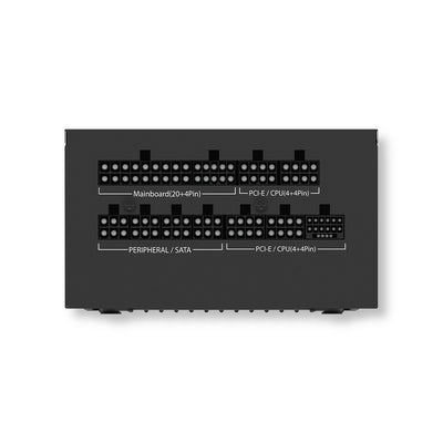 Zasilacz do komputera MAGNETAR 750W 80 Plus Gold ATX PCIe 5.0 czarny