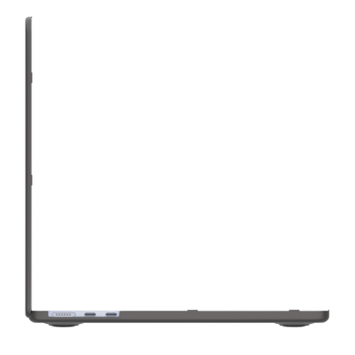 Etui SAFE GUARD do laptopa MacBook Air 13" M2 / M3 przeźroczyste czarne