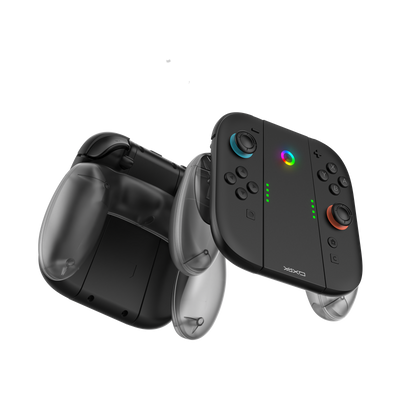 Uchwyt CHARGE GRIP SET do Joy-Con do Nintendo Switch 2 czarny