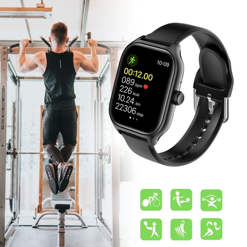 Smartwatch damski GT4 czarny