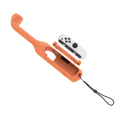 Uchwyt GOLF SET do Joy-Con Nintendo Switch 2 pomarańczowy/niebieski