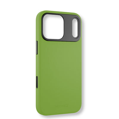Etui LEATHER GEAR SLIM MagSafe do telefonu iPhone 17 Pro zielone