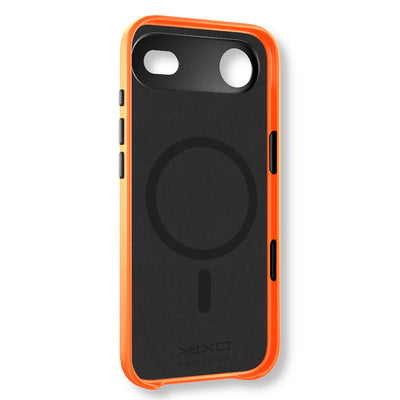 Etui LEATHER GEAR SLIM MagSafe do telefonu iPhone 17 Air pomarańczowe