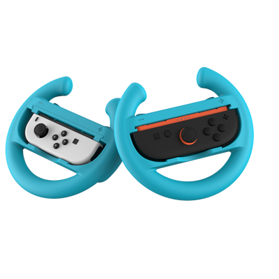 Uchwyt WHEELS SET do Joy-Con Nintendo Switch 2 pomarańczowy/niebieski