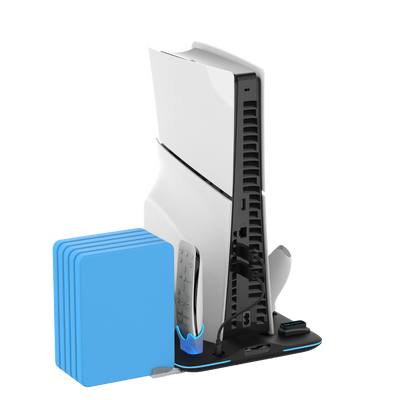 Podstawka chłodząca i ładująca ICE STORM do PlayStation 5 Slim Techno Black