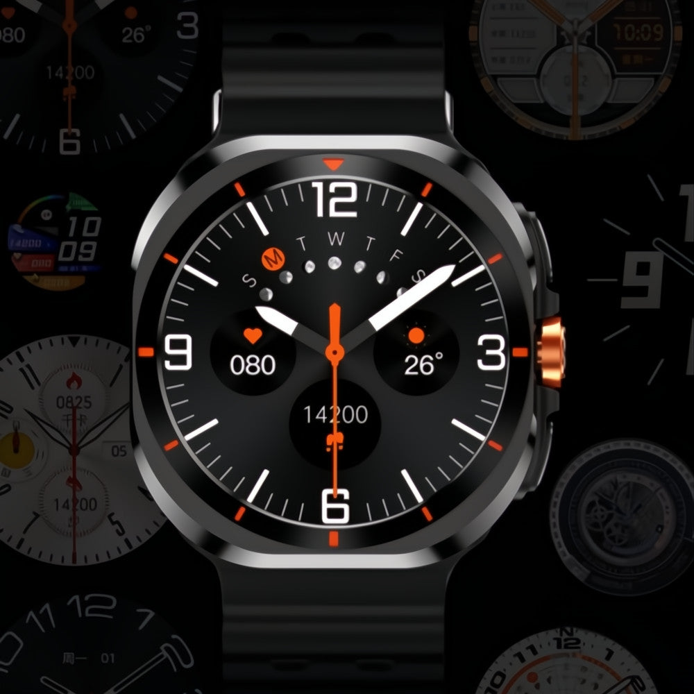 Smartwatch męski RENO czarny