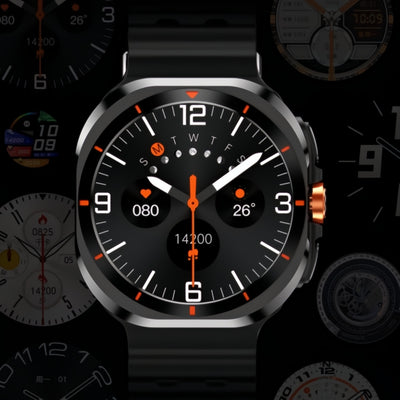 Smartwatch męski RENO czarny