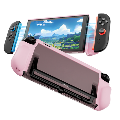 Etui BUZZARD do Nintendo Switch 2 różowe
