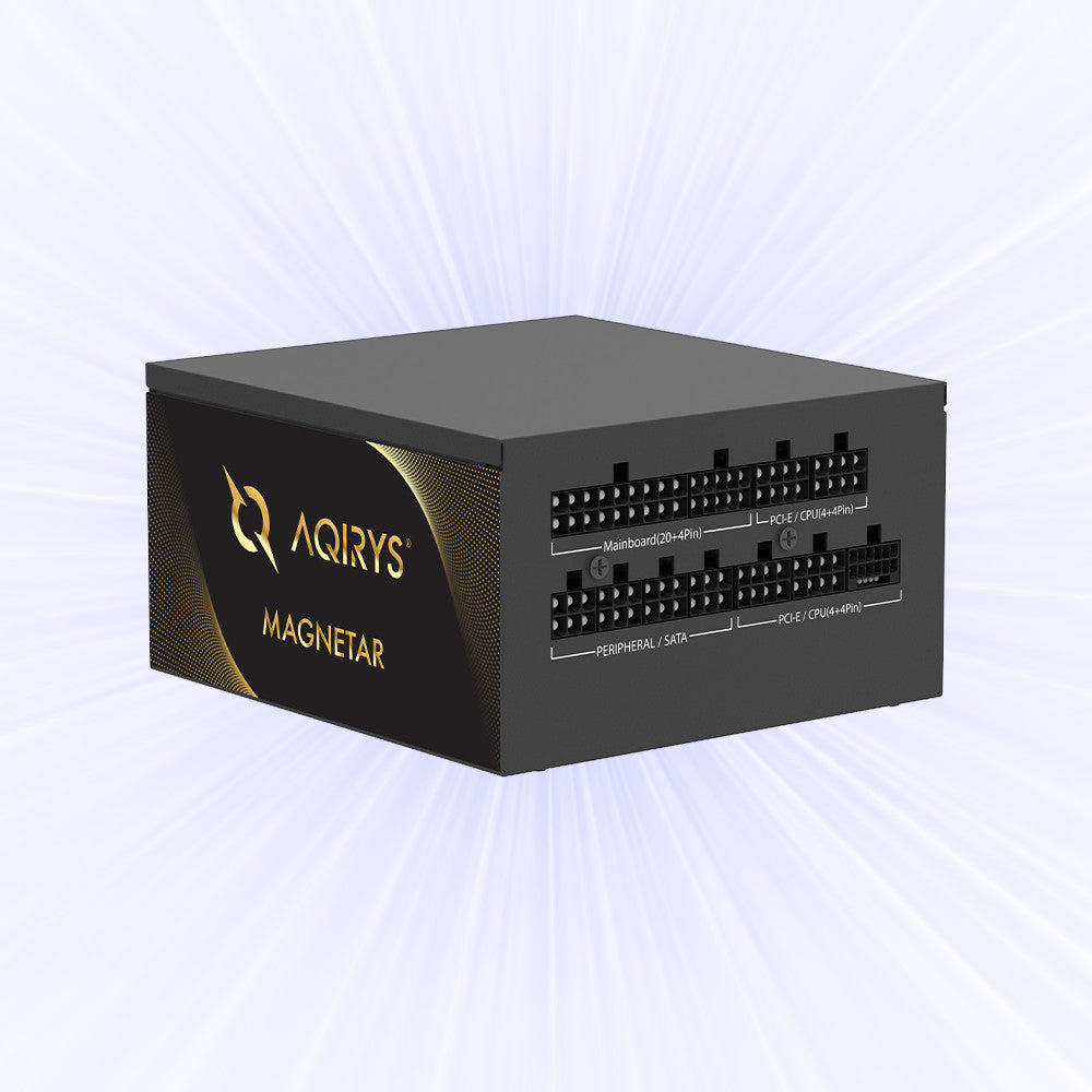 Zasilacz do komputera MAGNETAR 750W 80 Plus Gold ATX PCIe 5.0 czarny