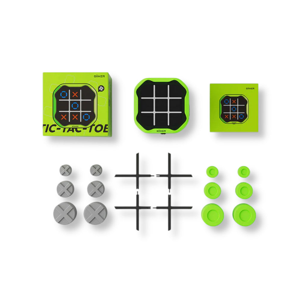 Gra logiczna TIC TAC TOE zielony