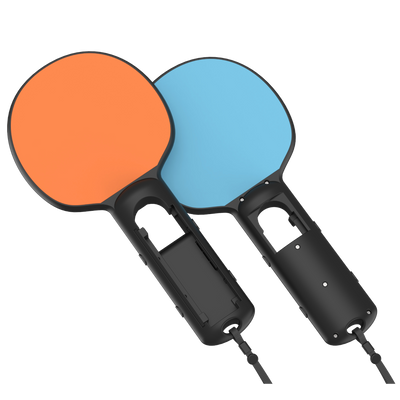 Uchwyt TENNIS SET do Joy-Con Nintendo Switch 2 pomarańczowy/niebieski
