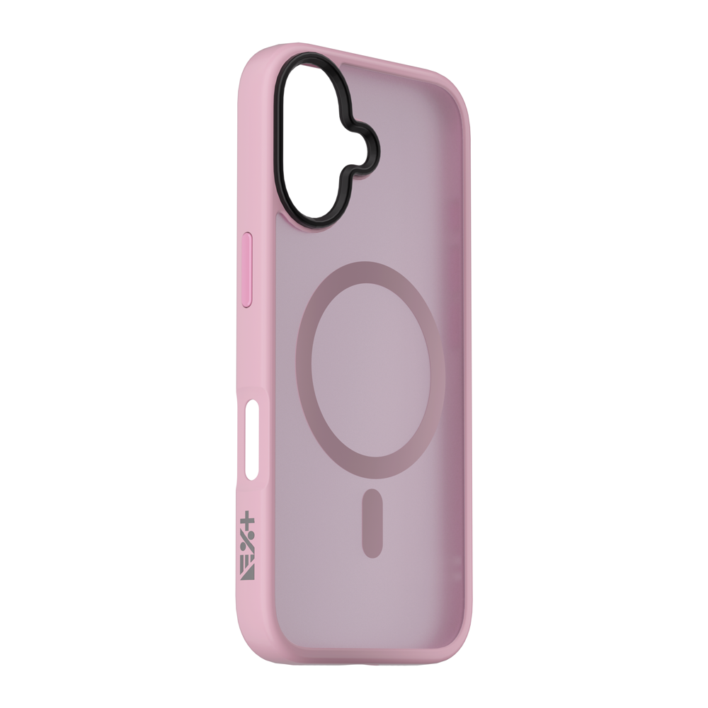 Etui MIST SHIELD MagSafe do telefonu iPhone 16 różowe