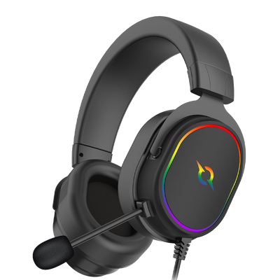 Słuchawki przewodowe ALTAIR 7.1 RGB czarne