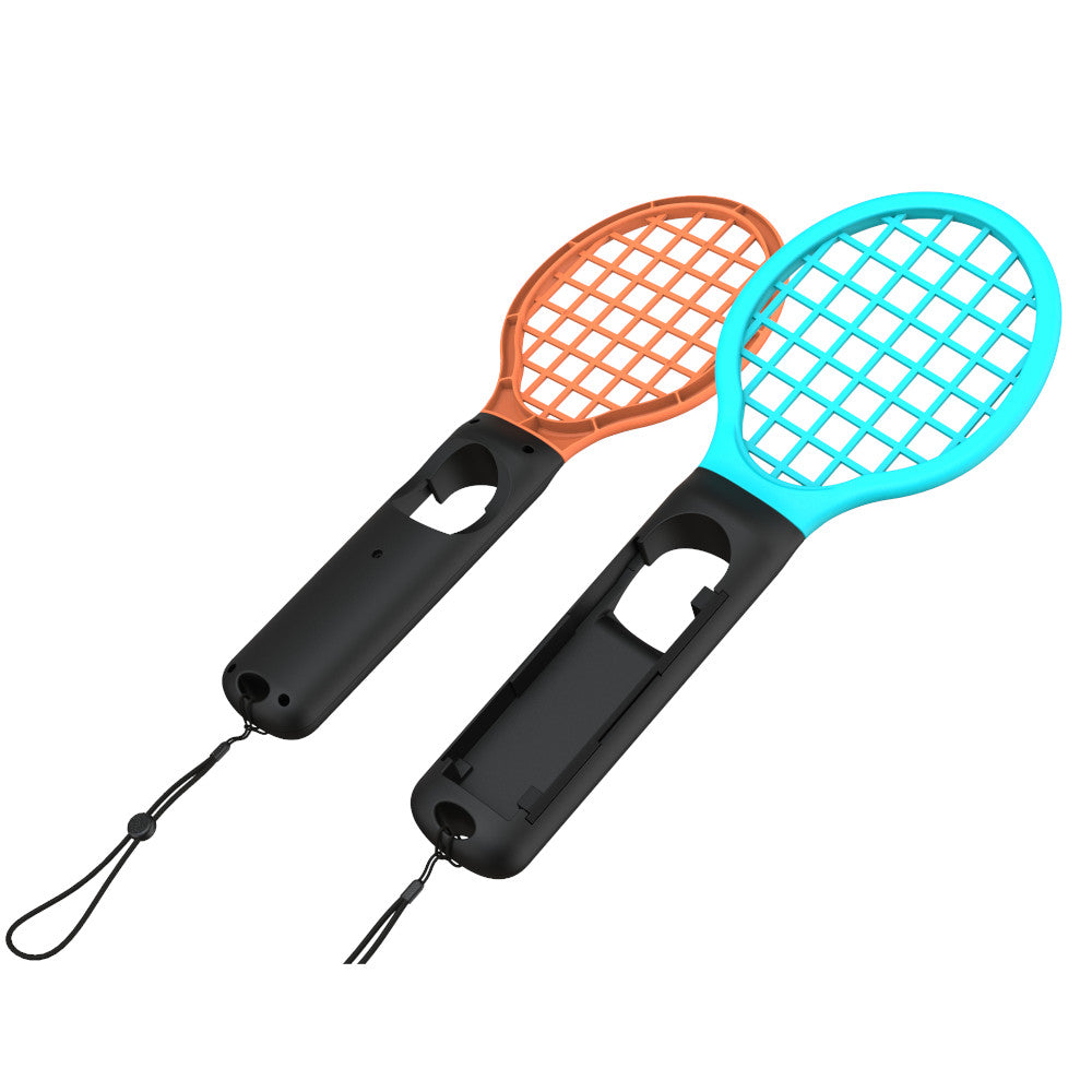 Uchwyt TENNIS PRO SET do Joy-Con Nintendo Switch 2 pomarańczowy/niebieski