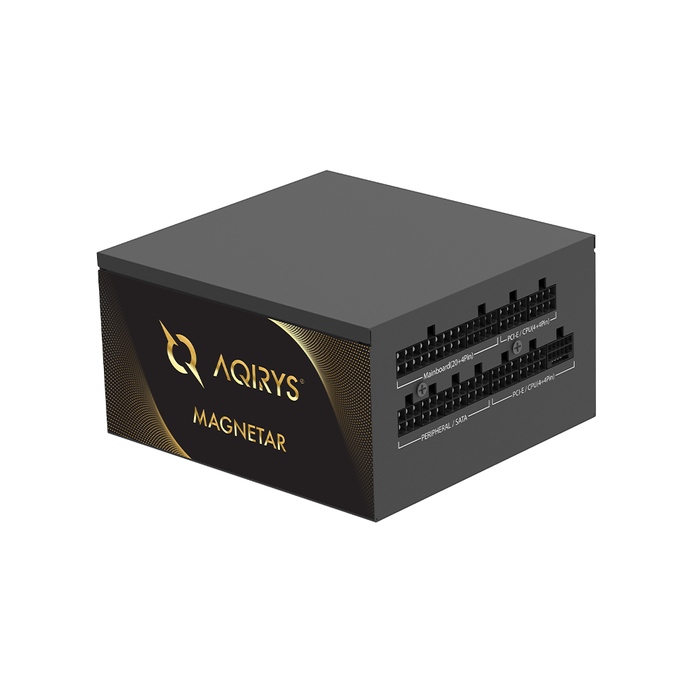 Zasilacz do komputera MAGNETAR 850W 80 Plus Gold ATX PCIe 5.0 czarny