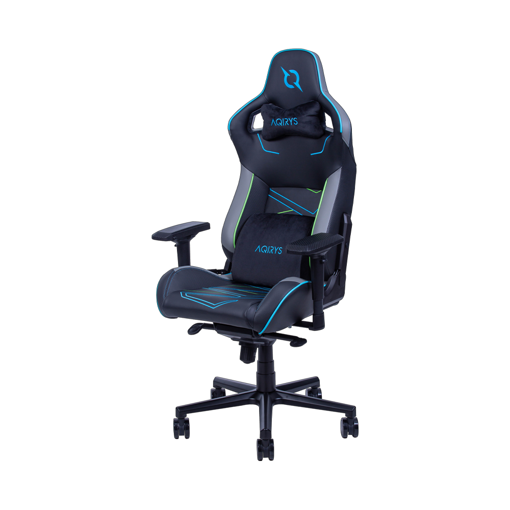 Fotel gamingowy HYPERION czarny/grey/blue