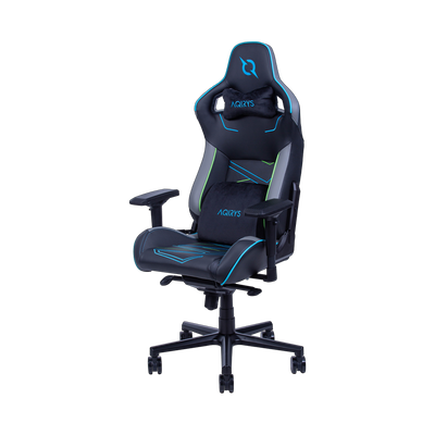 Fotel gamingowy HYPERION czarny/grey/blue