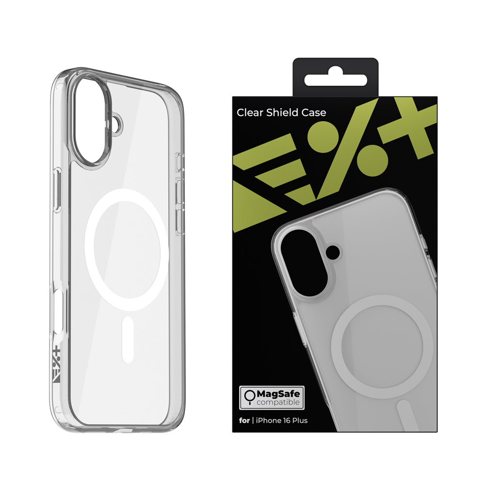 Etui CLEAR SHIELD MagSafe do telefonu iPhone 16 Plus przeźroczyste