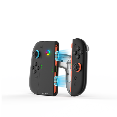 Uchwyt CHARGE GRIP SET do Joy-Con do Nintendo Switch 2 czarny