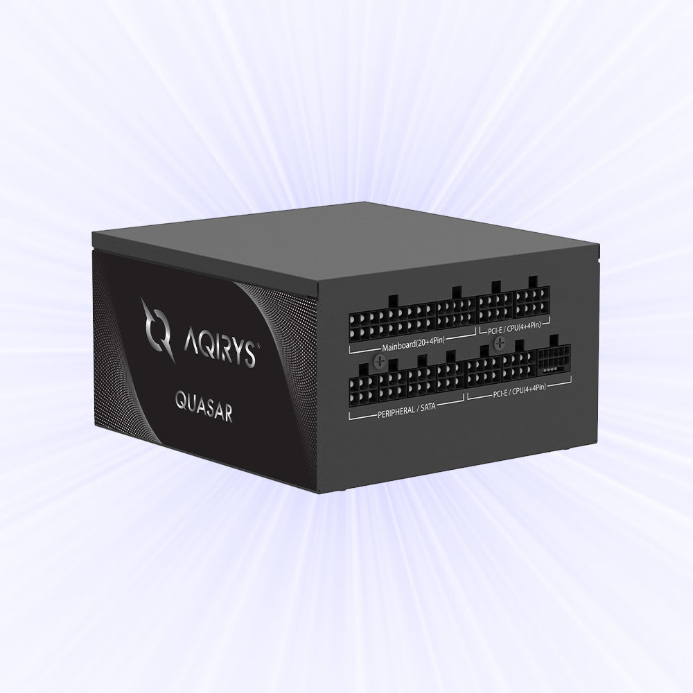 Zasilacz do komputera QUASAR 1200W 80 Plus Platinum ATX PCIe 5.0 czarny