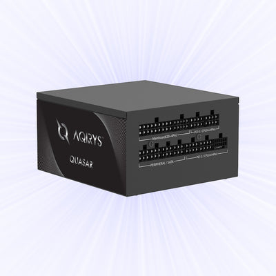 Zasilacz do komputera QUASAR 1200W 80 Plus Platinum ATX PCIe 5.0 czarny