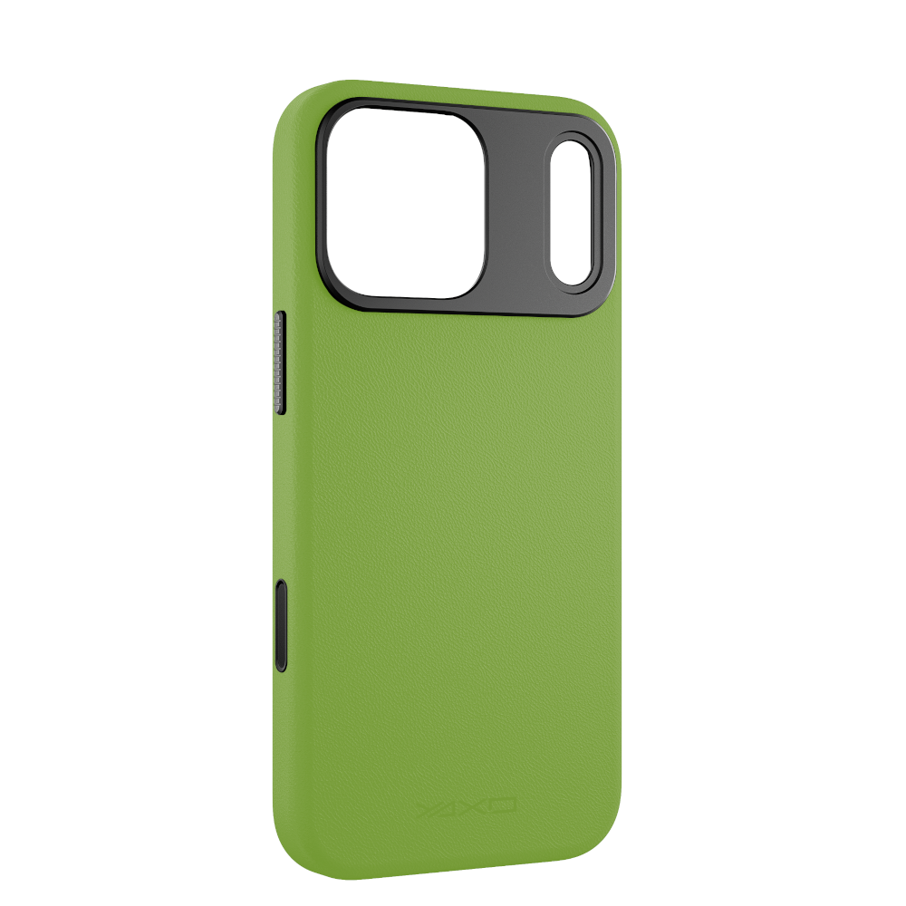Etui LEATHER GEAR SLIM MagSafe do telefonu iPhone 17 Pro zielone