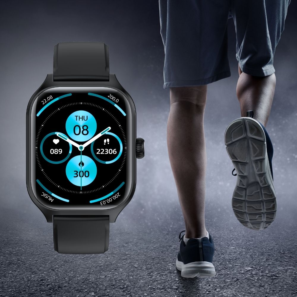 Smartwatch damski GT4 czarny