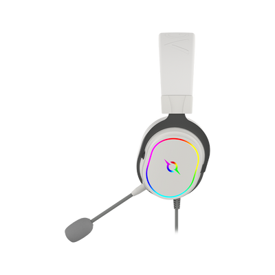 Słuchawki przewodowe ALTAIR 7.1 RGB białe