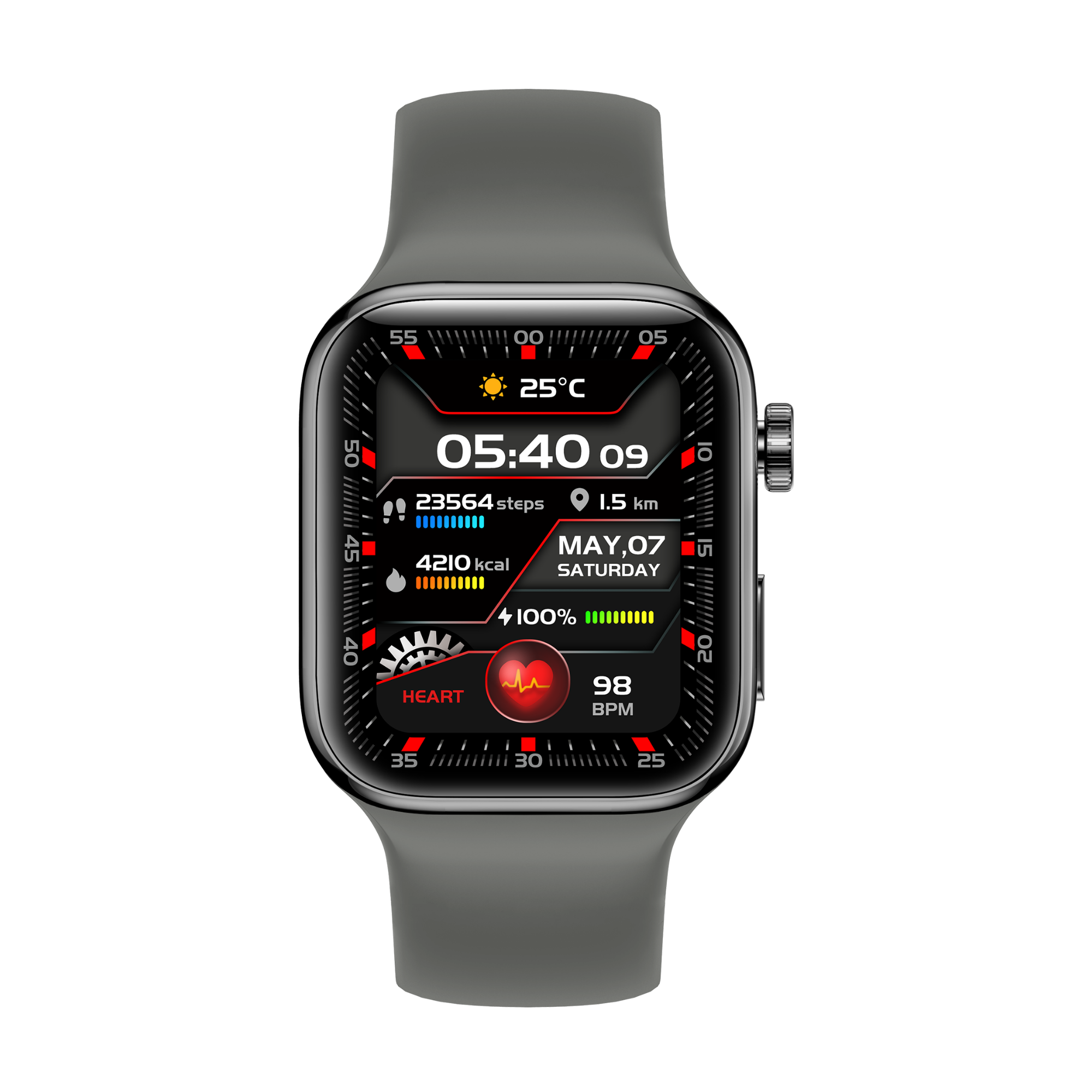 Smartwatch TAMPA Pure Silver