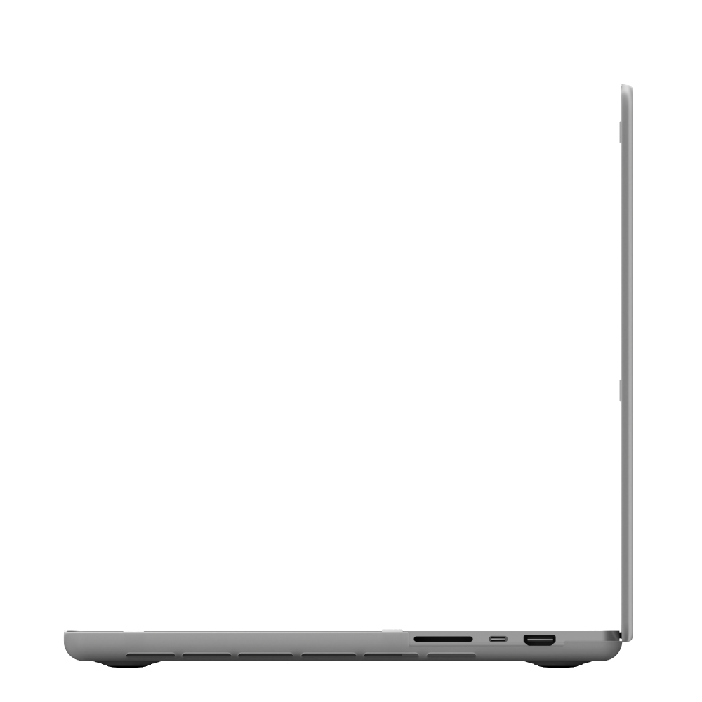 Etui SAFE GUARD do laptopa MacBook Pro 16" przeźroczyste