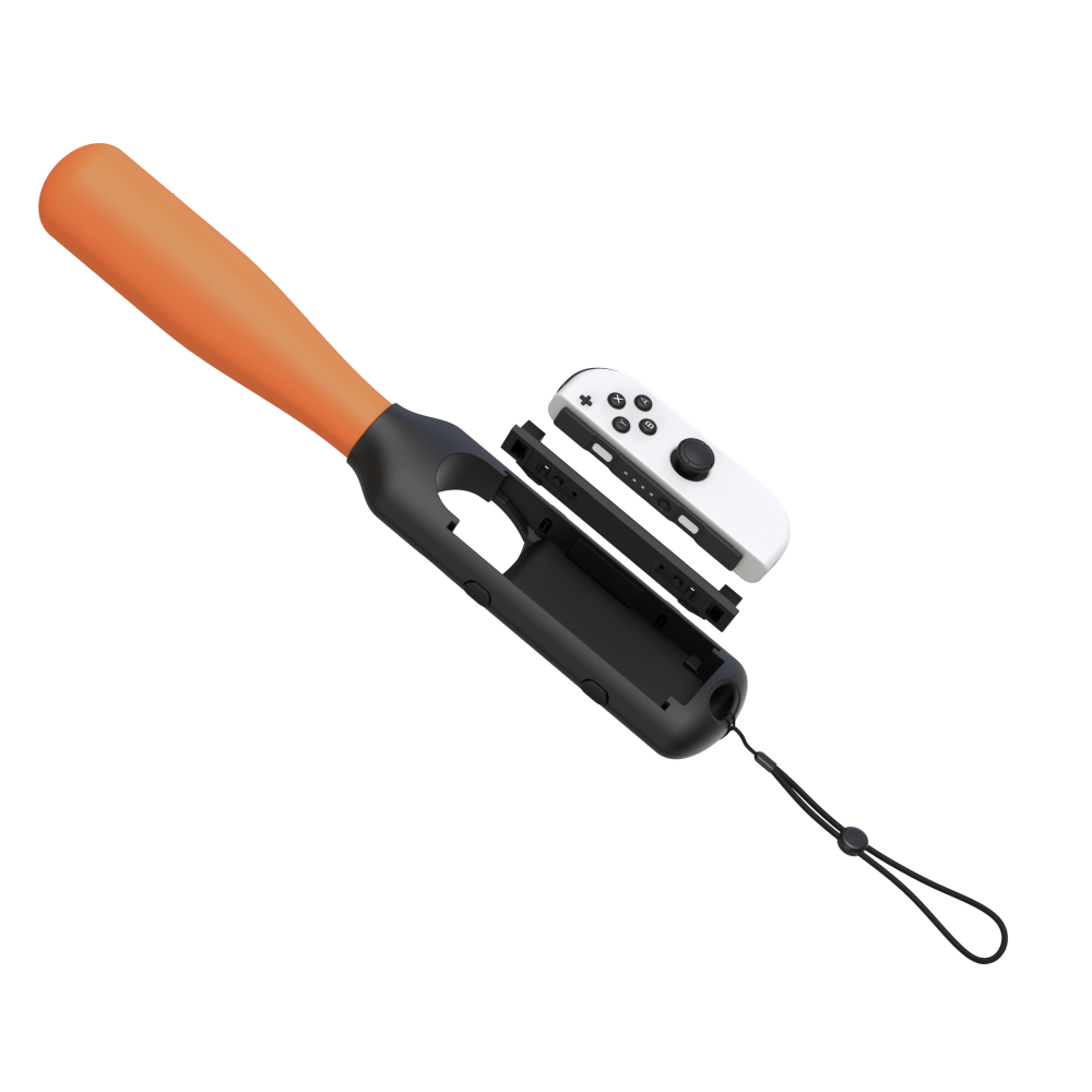 Uchwyt BASEBALL SET do Joy-Con Nintendo Switch 2 pomarańczowy/niebieski