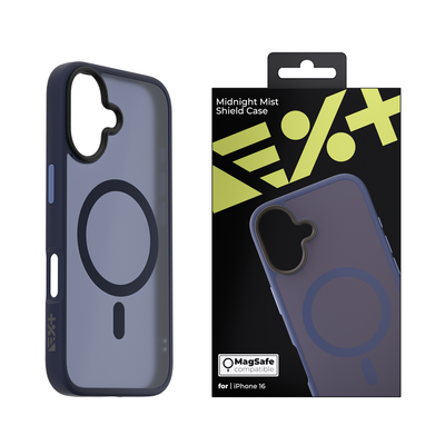 Etui MIST SHIELD MagSafe do telefonu iPhone 16 niebieskie