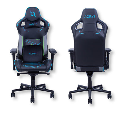 Fotel gamingowy HYPERION czarny/grey/blue