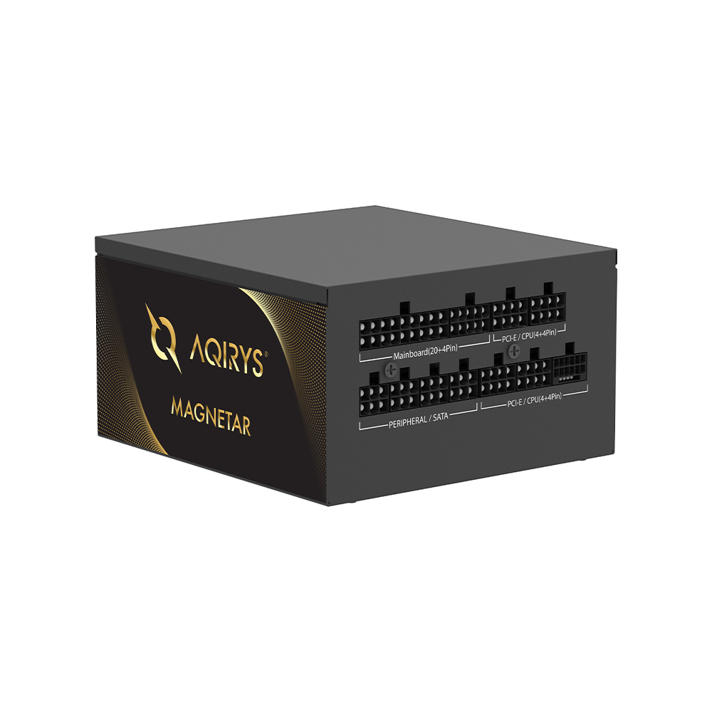 Zasilacz do komputera MAGNETAR 850W 80 Plus Gold ATX PCIe 5.0 czarny