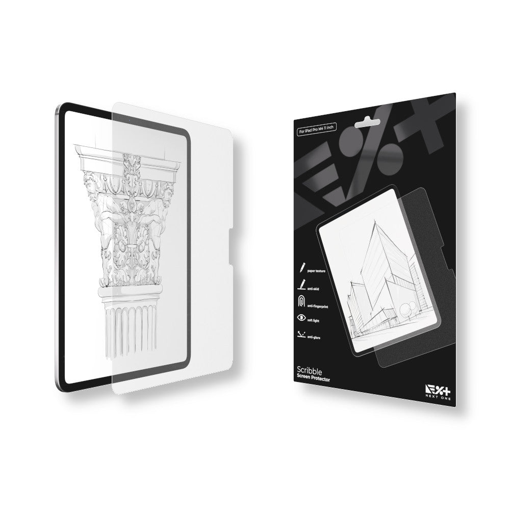 Ochrona ekranu z teksturą papieru SCRIBBLE do tabletu iPad Pro M4 11"