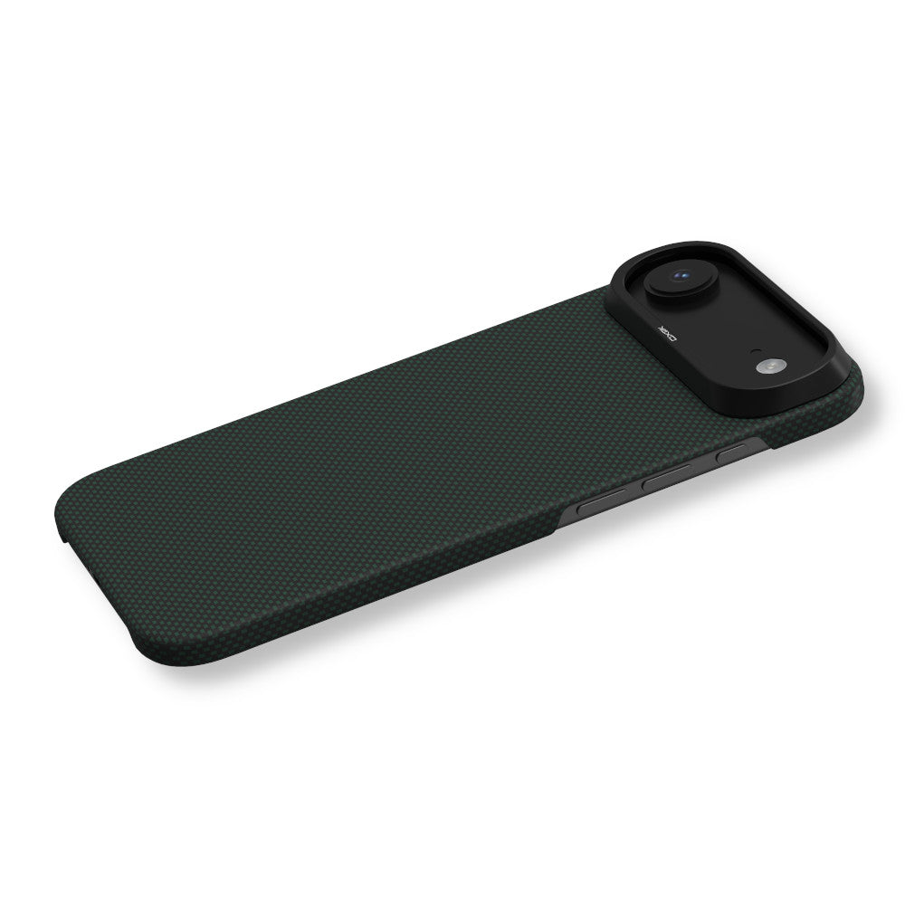 Etui ARAMID FIBER ULTRA SLIM MagSafe do telefonu iPhone 17 Air zielone