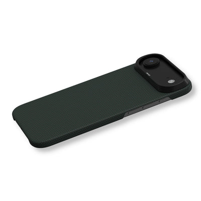Etui ARAMID FIBER ULTRA SLIM MagSafe do telefonu iPhone 17 Air zielone