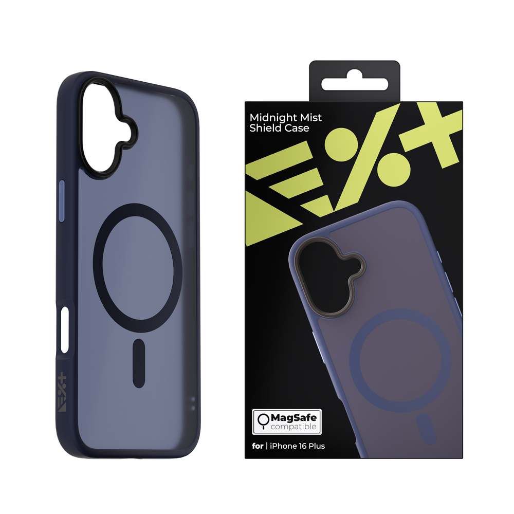 Etui MIST SHIELD MagSafe do telefonu iPhone 16 Plus niebieskie