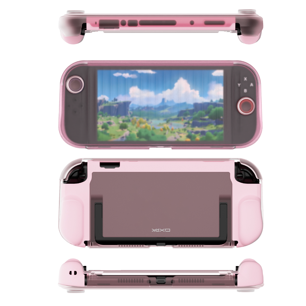 Etui BUZZARD do Nintendo Switch 2 różowe