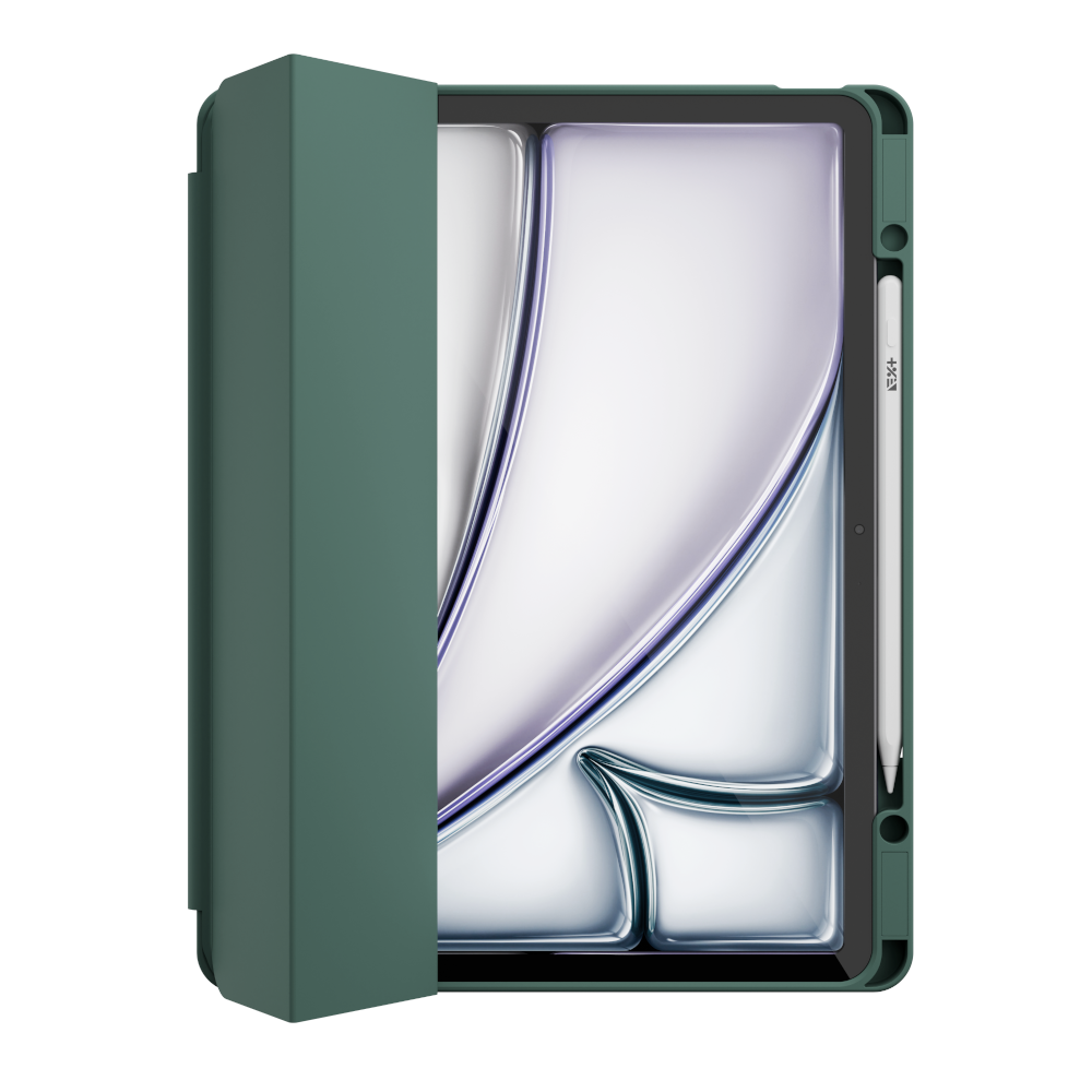 Etui ROLLERCASE do tabletu iPad Air M2 13" zielone