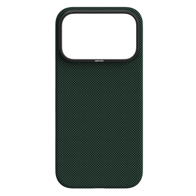Etui ARAMID FIBER ULTRA SLIM MagSafe do telefonu iPhone 17 Pro Max zielone